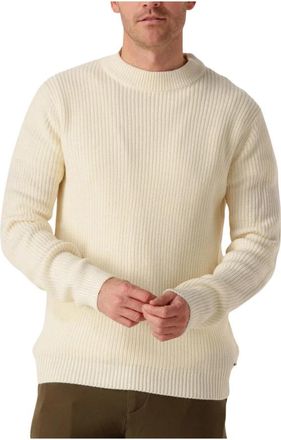 Dstrezzed Crew Ribknit Sweater - Heren - Ronde hals truien - Beige - 2XL - Truien & Vesten