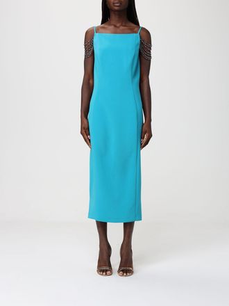 Pinko Abito Bergamotto midi Pinko in cr&ecirc;pe