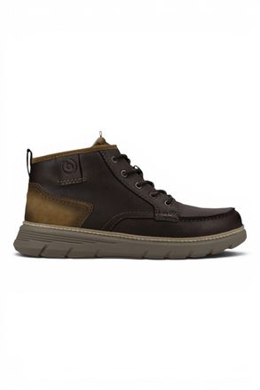 Bugatti Mens Leather Brown Lace-up Casual Ankle Boots - Pulau