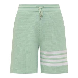 Thom Browne Dames, Korte broeken, Groen, Maat: XS Katoen