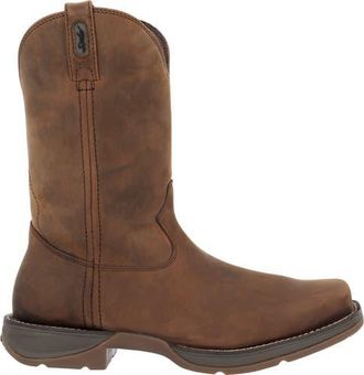 Durango Brown Pull On Western Boot in Trail Brown at Nordstrom, Size 10.5