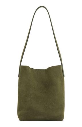 Mansur Gavriel Small Everyday Cabas Suede Tote in Algae at Nordstrom