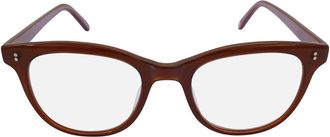 Garrett Leight Loyola Demo Cat Eye Ladies Eyeglasses 1061 TI 47