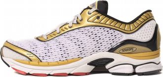 Saucony Mens Progrid Paramount Sneakers In White/ Gold