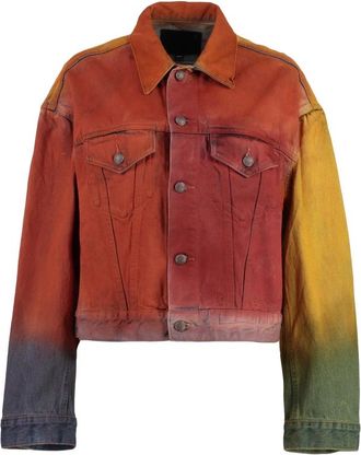 R13 Jassen, Dames, Veelkleurig, S, Denim, Eli Denim Jas