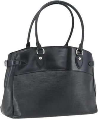 Louis Vuitton Pre-owned Handbags, female, Black, Size: ONE SIZE Pre-owned Vintage Leather Handbag