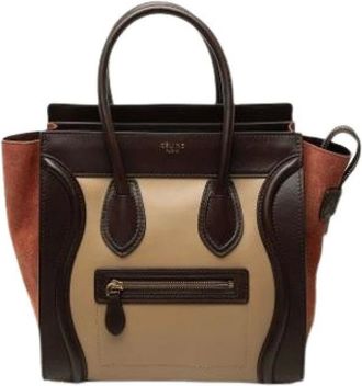 Celine Pre-owned Luggage Tote - Pre-owned - Mujer - Beige - ONE SIZE