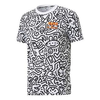 Puma X Mr Doodle Aop Tee Short Sleeve 59864202