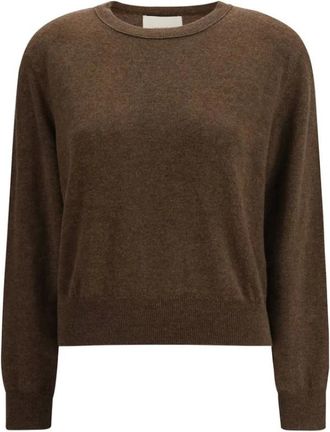 Lisa Yang Truien & Vesten, Dames, Bruin, M, Wol, Greer Sweater