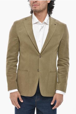 Corneliani CC COLLECTION Stretch-Cotton 2-Button Jacket REFINED Two-Ven size 48