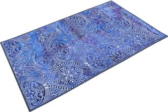 Wecon Home Badematte »Louis« Höhe 6 mm rutschhemmend beschichtet fussbodenheizungsgeeignet strapazierfähig Vintage Orient Stil, Badezimmerteppich, waschbar