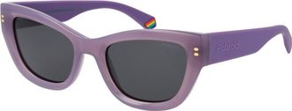 Polaroid Womens PLD-6237-S-X-52789M9 PLD 6237 S X 52 789M9 Cool Sunglasses - Purple - One Size