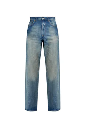 Maison Margiela Light Blue Cotton Jeans