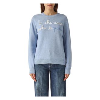 MC2 Saint Barth Dames, Truien, Blauw, Maat: XS Wol