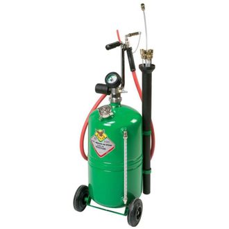 Trade Shop Raasm - Aspiratore Carrellato Pneumatico Per Recupero Olio Esausto Da 24lt Raasm 43024