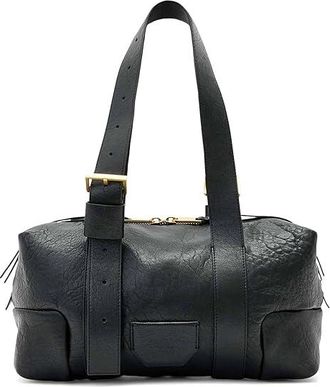 AllSaints Ares Grain Shoulder Bag Shoulder Womens Handbags Black, Leather