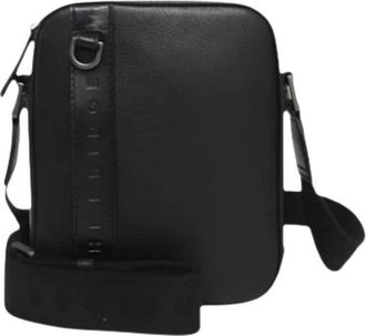The Bridge Crossbody in Cuoio - Heren - Schoudertassen - Zwart - ONE Size - Leer - Tassen