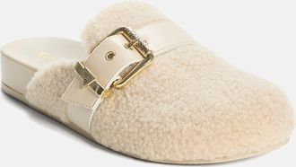 Guess Sumly Faux-Shearling Clogs