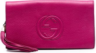 Gucci Pre-owned Gucci Leather Soho Disco Clutch Ladies K80A1CZQ38GF2SCW