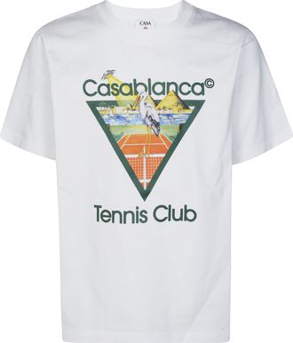 Casablanca Tennis Club Graphic T-Shirt