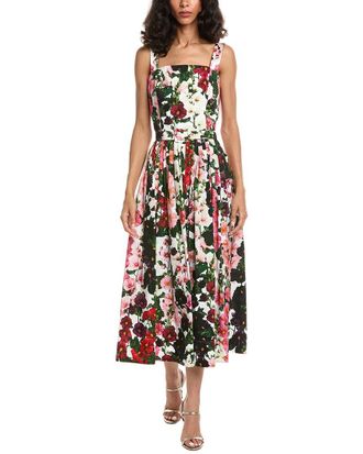 Oscar De La Renta Hollyhock Tank Dress