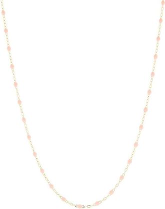 Gigi Clozeau 18kt yellow gold Classic Gigi beaded sautoir necklace - women - 18kt Yellow Gold - One Size
