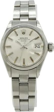 Rolex Pre-owned Oyster Perpetual Date 6516 - - Pre-owned - Donna - Grigio - ONE SIZE