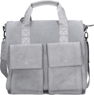 Rebelle Tassen, Dames, Grijs, ONE Size, Suède, Tassen.. Wit