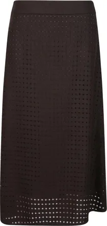 PESERICO Mujer, Faldas, Marr&oacute;n, Talla: M