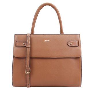Paul Costelloe Womens Darby Leather Multi Way Bag - Brown - One Size