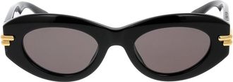 Bottega Veneta Stijlvolle zonnebril voor modieuze looks - unisex - Zonnebrillen - Zwart - ONE Size - Accessoires