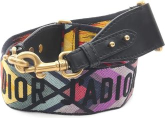 Dior Tracolla con ricamo anni 2020 - Nero