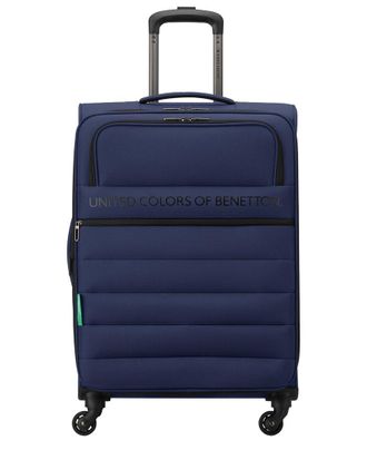 Benetton Ribbed Soft Expandable Large Softside Luggage