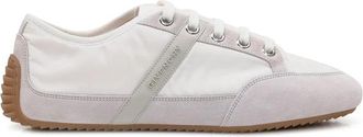 Givenchy Slim Sneakers van nylon en su&egrave;de - Heren - Sneakers - Wit - 43 EU - Nylon - Schoenen