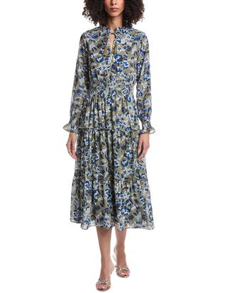 Sail to Sable Sail To Sable Smocked Waist Midi Dress