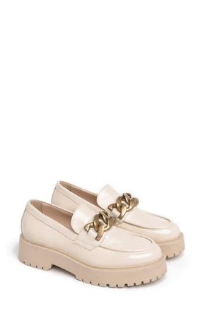 Nero Giardini Chain Platform Loafer in Beige at Nordstrom Rack, Size 11Us / 41Eu