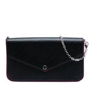 Louis Vuitton Pre-owned Cross Body Bags, female, Black, Size: ONE SIZE Pre-owned Vintage Cross Body Bag