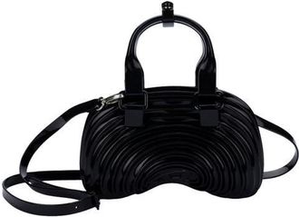 Melissa x Diesel Quantum Dome Shoulder Bag in Black/black at Nordstrom