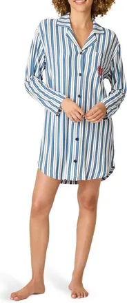 PJ Salvage Soiree Dreams Nightshirt in Coast at Nordstrom, Size X-Large