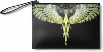 Marcelo Burlon Pochette Wings - Heren - Clutches - Zwart - ONE Size - Tassen