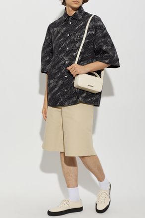 Jacquemus Rio Shirt, Mens, Black