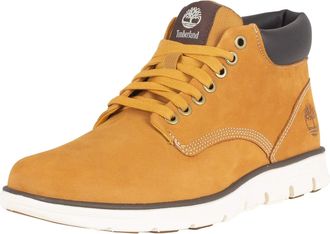 Timberland Mens Bradstreet Leather Sensorflex Chukka Boots, Yellow Wheat Nubuck, 12.5 UK