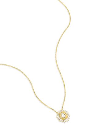 Suzanne Kalan 18K yellow gold diamond necklace - women - Diamond/18kt Yellow Gold - One Size