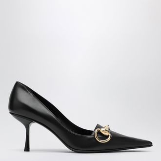 Gucci D&eacute;collet&eacute; Boulevard nere in pelle