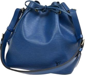 Louis Vuitton Pre-owned Bucket Bags, female, Blue, Size: ONE SIZE Pre-owned Bucket Bag