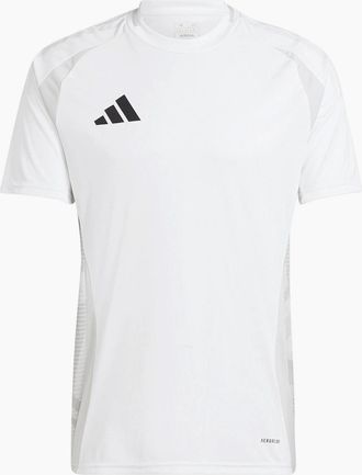 adidas Mens Crew Neck Raglan Sleeve Jersey T-Shirt - White - Size: 34