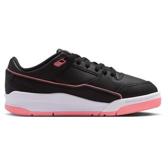 Nike Jordan Boys Flight Court - Boys Grade School Basketball Shoes Black/White/Pink Gaze Size 3.5