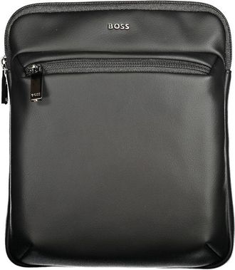 HUGO BOSS Black Polyurethane Mens Shoulder Mens Bag