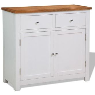 vidaXL Aparador De Madera De Roble 90x33,5x83 Cm Vidaxl