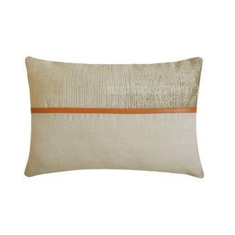 OEM Fundas De Almohada Rectangulares Decorativas Homecentric, Color Beige, 30 X 45 Cm, Paquete De 2 Fundas De Coj&iacute;n De Patchwork De Pana Y Lino, Ideales P